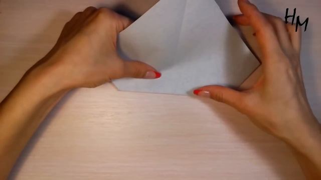 Как сделать снеговика из бумаги оригами смотреть онлайн