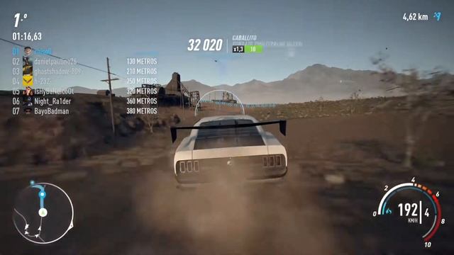 Need for Speed™ Payback Ford Mustang смотреть онлайн