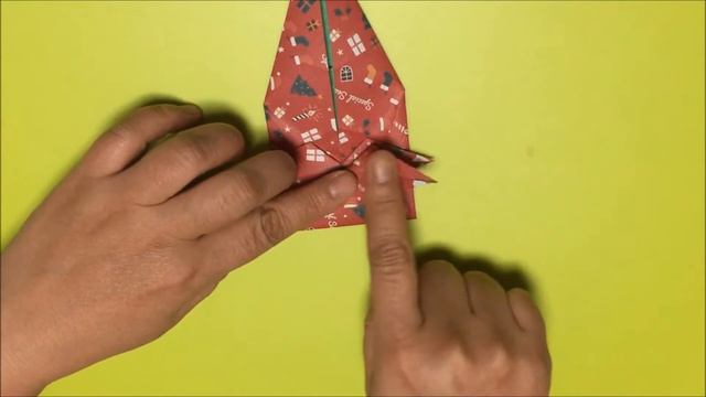 Origami Christmas Wreath DIY Tutorial | How to Make a Poinsettia Decorations Using Paper смотреть онлайн