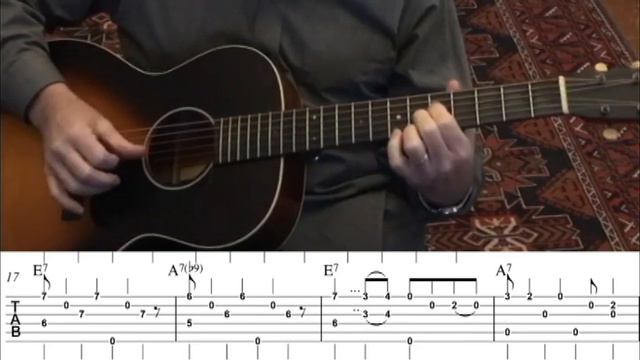 Deep River Blues- Free Tab смотреть онлайн