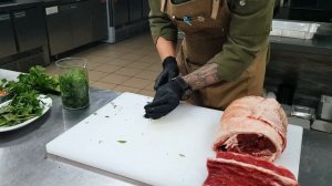 Блюдо из баранины.МЯСНОЙ РУЛЕТ.Готовим седло барашка!