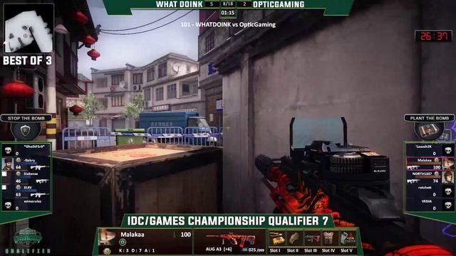 WHAT DOINK vs OPTICGAMING | MAP 2 | IDC/Games Championship Qualifier 7 - LB Semifinals смотреть онлайн
