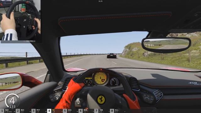 GARE CLANDESTINE - Ferrari vs Lamborghini (Assetto Corsa) смотреть онлайн