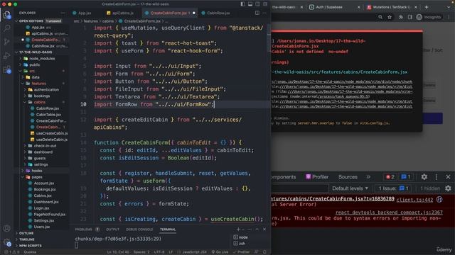 12 Abstracting React Query Into Custom Hooks смотреть онлайн