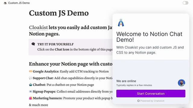 Custom Javascript for Notion смотреть онлайн