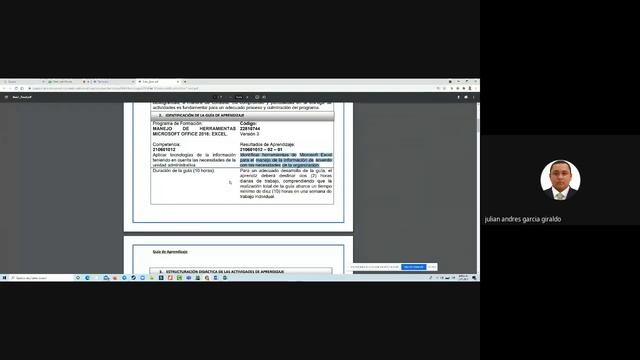 Sesión Sincrónica 1 - Manejo de herramientas Microsoft Office: Excel 2016 смотреть онлайн