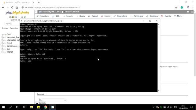 How to Import Large Database in Phpmyadmin WAMP смотреть онлайн