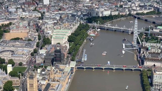 🚁HELICOPTER FLIGHT ABOVE LONDON 🚁- 2019 -🚁 ПОЛЕТ НАД ЛОНДОНОМ НА ВЕРТОЛЕТЕ 🚁 смотреть онлайн
