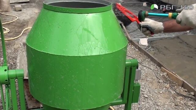 Как помыть бетономешалку РБГ-150 Гамбит, обслуживание и уход смотреть онлайн