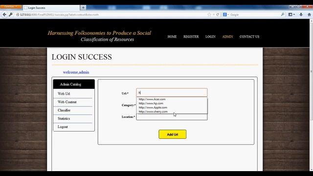 Harnessing Folksonomies to Produce a Social Classification of Resources in Java смотреть онлайн