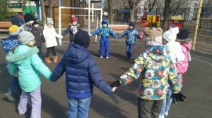 Русская народная игра Клубочек