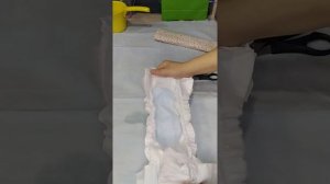 как сделать многоразовый подгузник самим.