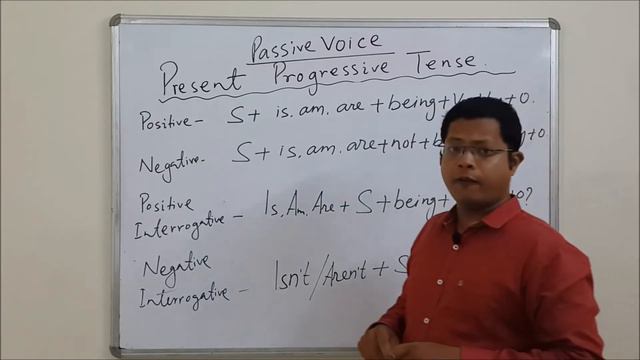 Passive Voice Structure of Present Progressive Tense, best video for English Learning Improvement. смотреть онлайн