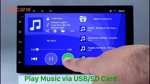 Aftermarket Radio 2000-2011 Universal Hyundai Kia Nissan GPS Navigation USB Stereo Upgrade смотреть онлайн