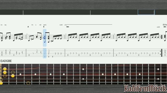 Money Money Money By Abba Easy Fingerstyle Guitar Tutorial Tabs