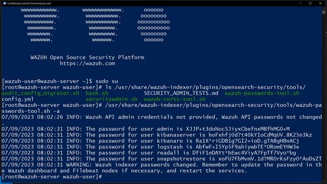 hSOC Part 4c - Change ALL Wazuh Web Interface Passwords in Seconds (wazuh-passwords-tool.sh) смотреть онлайн