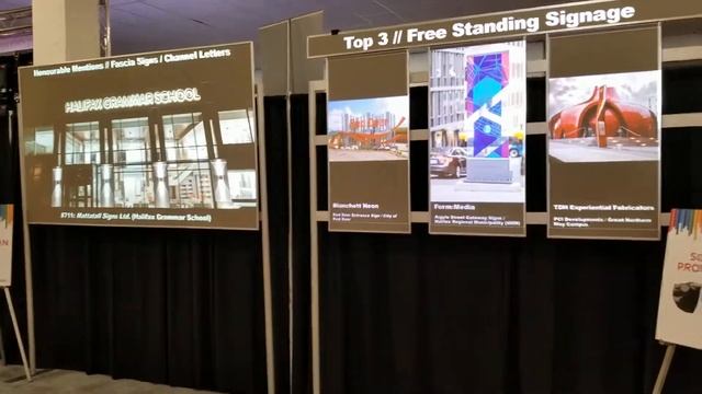 Obsidian Screens - SAC Collaboration @ Sign Expo Canada 2019 [Sign Competition Display] смотреть онлайн