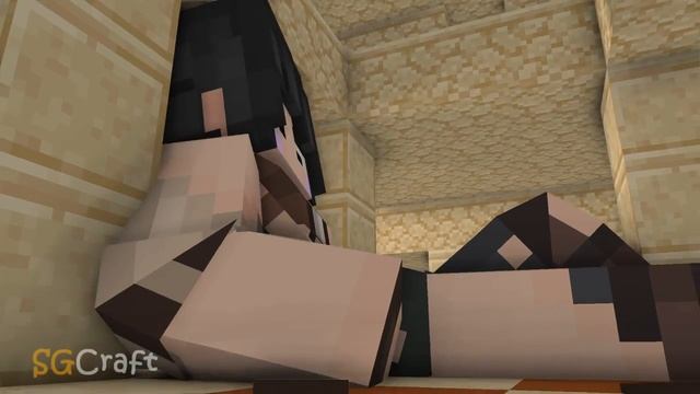 Giantess Growth 2 - Minecraft Animation смотреть онлайн