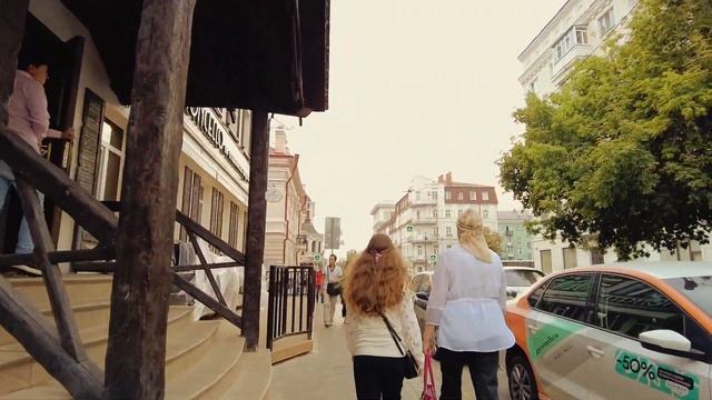 Казань. Прогулка по Казани: Татарстан, Кремлевская, Черное озеро, 30 августа 2022 г. смотреть онлайн