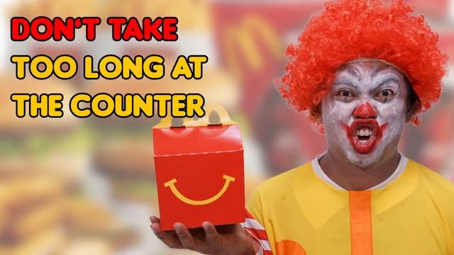 18 Things You Should NOT Do at MCDONALDS.. смотреть онлайн