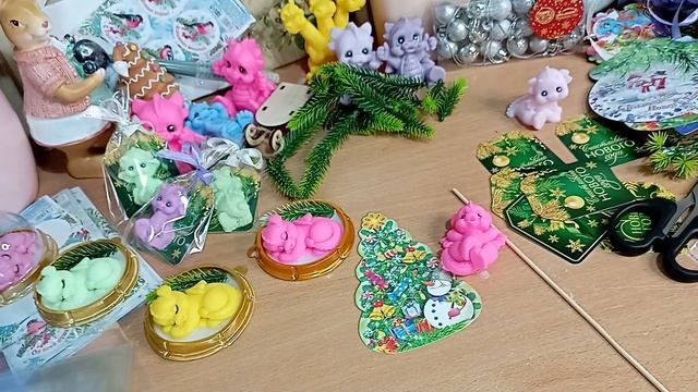 Драконы-малыши/варианты упаковки/мыловарение/подготовка к новому году