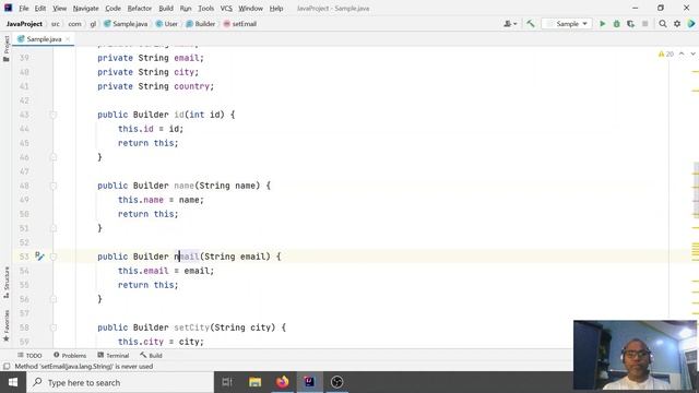 Builder pattern - Software Design Pattern | Using Lambda Expression & Method Reference смотреть онлайн