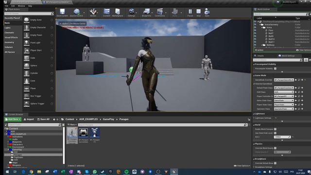 AGR Aim Offset Update - UE4 Advanced Blueprints Tutorial - Unreal Engine 4 DevLog смотреть онлайн