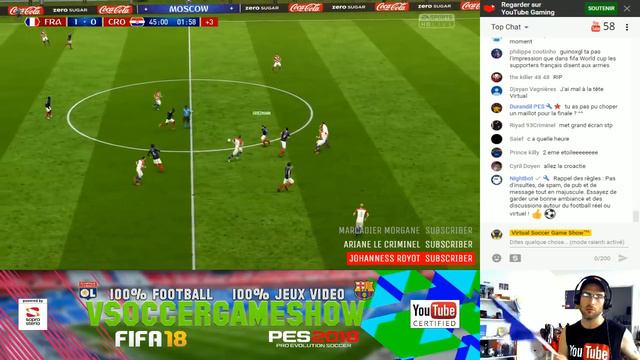 France - Croatie [FIFA 18 World Cup] | Coupe du Monde 2018 (Grande Finale) | IA Vs. IA смотреть онлайн