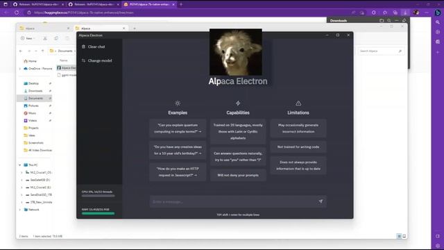 FREE & EASY Local PC install for Alpaca Electron (ChatGPT Replica) - No GPU Required! #NoGPTrequire смотреть онлайн