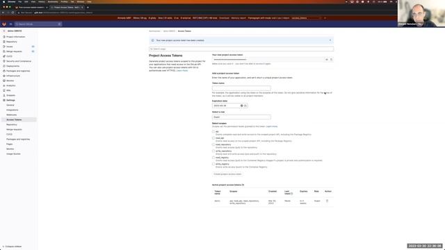 Automatic response to leaked credentials on all public branches (demo) – GitLab 15.11 смотреть онлайн