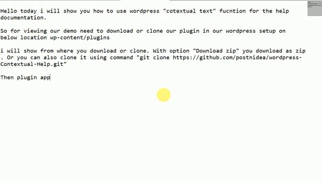 Product documentation with use of wordpress contextual help смотреть онлайн