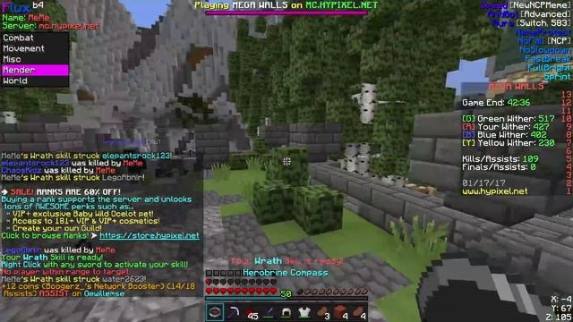 HOW AJS PLAYS THEIR PRE-DEATHMATCH IN MEGA WALLS смотреть онлайн