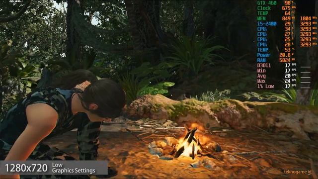 Shadow of The Tomb Raider | GeForce GTX 460 смотреть онлайн