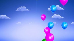 Футаж Воздушные шары