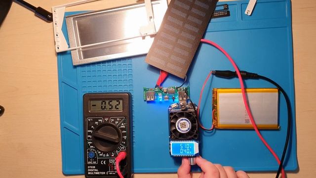 Повербанк с солнечной батареей с AliExpress / Powerbank with solar battery from AliExpress смотреть онлайн