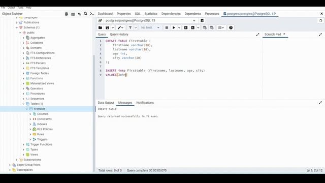 Introduction to PostgreSQL - Add data to your database! смотреть онлайн