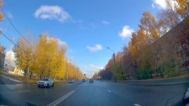 Поездка на автомобиле из Тюмени в посёлок Боровский смотреть онлайн