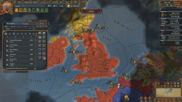 БРИТАНИЯ И УНИЯ С ФРАНЦИЕЙ?!? [EUROPA UNIVERSALIS IV IRONMAN] смотреть онлайн
