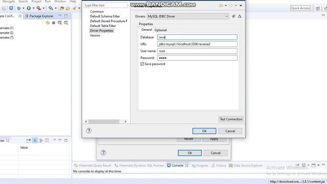 Hibernate Reverse Engineering in Eclipse Using Java Project. смотреть онлайн