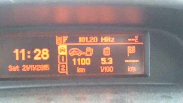 Fiat Scudo 2008 - круиз, прямой участок дороги, 90 км\ч смотреть онлайн