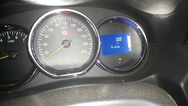 PRO Рено Дастер. Проверка точности показаний бортового компьютера. смотреть онлайн