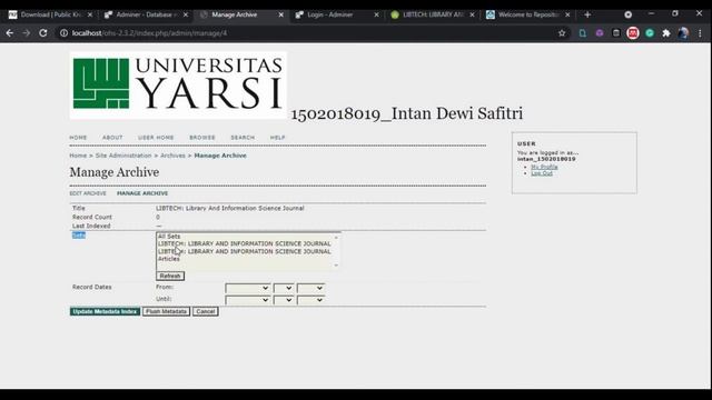 TUTORIAL MEMBANGUN KERJASAMA KATALOG INDUK DENGAN PROTOKOL OAI || PROJECT SISTEM JARINGAN INFORMASI смотреть онлайн