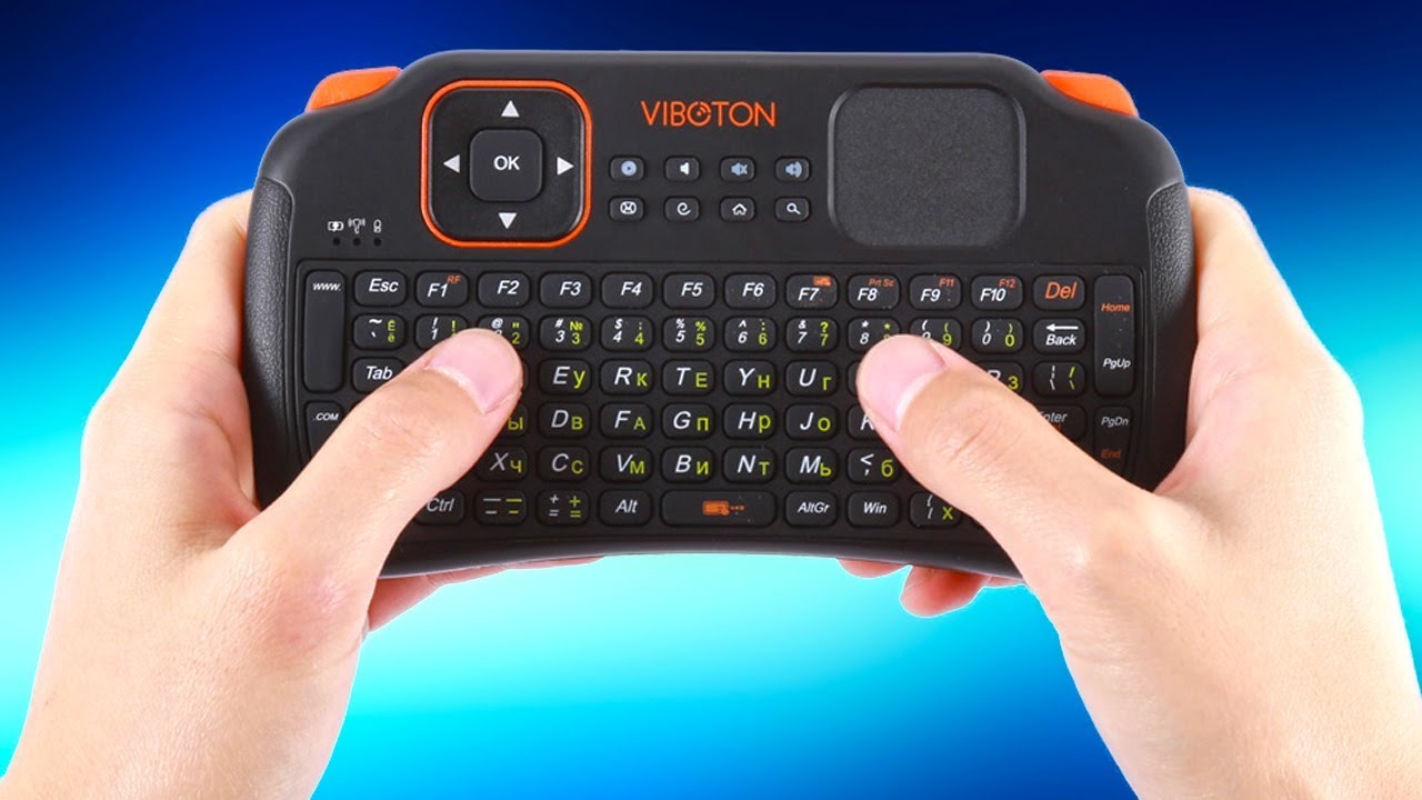 ТЕСТИРУЮ БЕСПРОВОДНУЮ 2.4ГГц КЛАВИАТУРУ С ТАЧПАДОМ смотреть онлайн