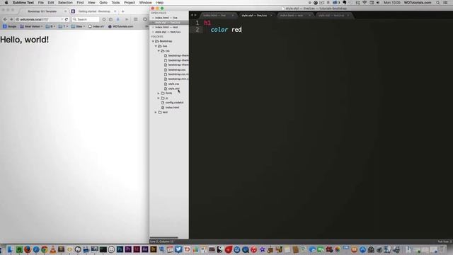 How To Setup Bootstrap Frontend Framework (#1) смотреть онлайн