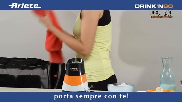 Drink 'N Go - Frullatore con Bicchiere Portatile - Ariete 562 смотреть онлайн