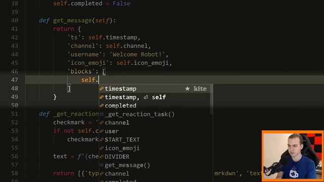 Python Slack Bot Tutorial #4 - Markdown Messages & Emojis смотреть онлайн