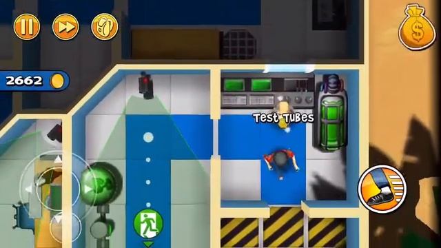 Robbery Bob Walkthrough - Chapter 3 - Level 5 - A Great Mistake смотреть онлайн