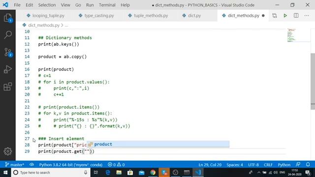 #5 Dictionary In Python смотреть онлайн