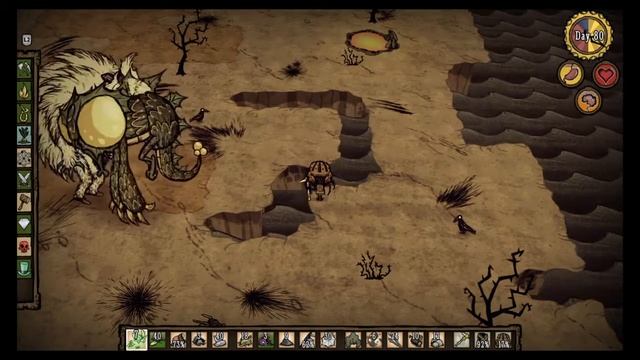 Don't Starve Together - Dragonfly Vs. Bearger (Winter's Feast) - Day 80 смотреть онлайн