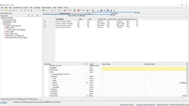 CSV Mapping in VectorCAST/C++ смотреть онлайн